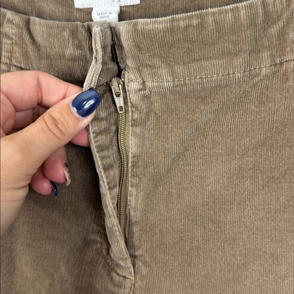 J. Jill Authentic Fit Slim-Leg Corduroy Pants in Rattan - Picture 5 of 8
